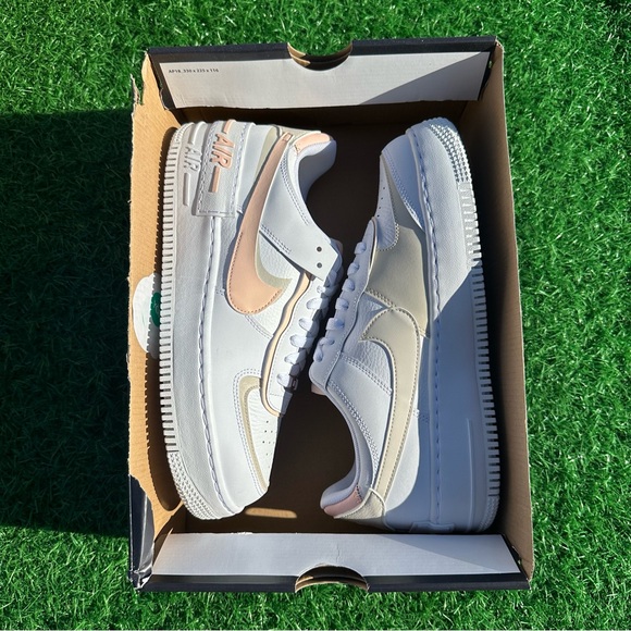 nike af1 washed coral